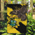 Ghana Eagle Garden Flag Coat Of Arms - Grunge Style