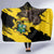 Ghana Eagle Hooded Blanket Coat Of Arms - Grunge Style