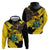 Ghana Eagle Hoodie Coat Of Arms - Grunge Style