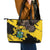 Ghana Eagle Leather Tote Bag Coat Of Arms - Grunge Style