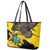 Ghana Eagle Leather Tote Bag Coat Of Arms - Grunge Style