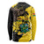 Ghana Eagle Long Sleeve Shirt Coat Of Arms - Grunge Style