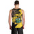 Ghana Eagle Men Tank Top Coat Of Arms - Grunge Style