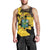 Ghana Eagle Men Tank Top Coat Of Arms - Grunge Style