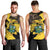 Ghana Eagle Men Tank Top Coat Of Arms - Grunge Style