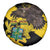 Ghana Eagle Spare Tire Cover Coat Of Arms - Grunge Style - Wonder Print Shop