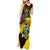 Ghana Eagle Tank Maxi Dress Coat Of Arms - Grunge Style - Wonder Print Shop