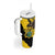 Ghana Eagle Tumbler With Handle Coat Of Arms - Grunge Style - Wonder Print Shop