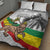 Adwa Victory Day Quilt Bed Set Menelik II and Mount Soloda - Lion Of Judah - Wonder Print Shop