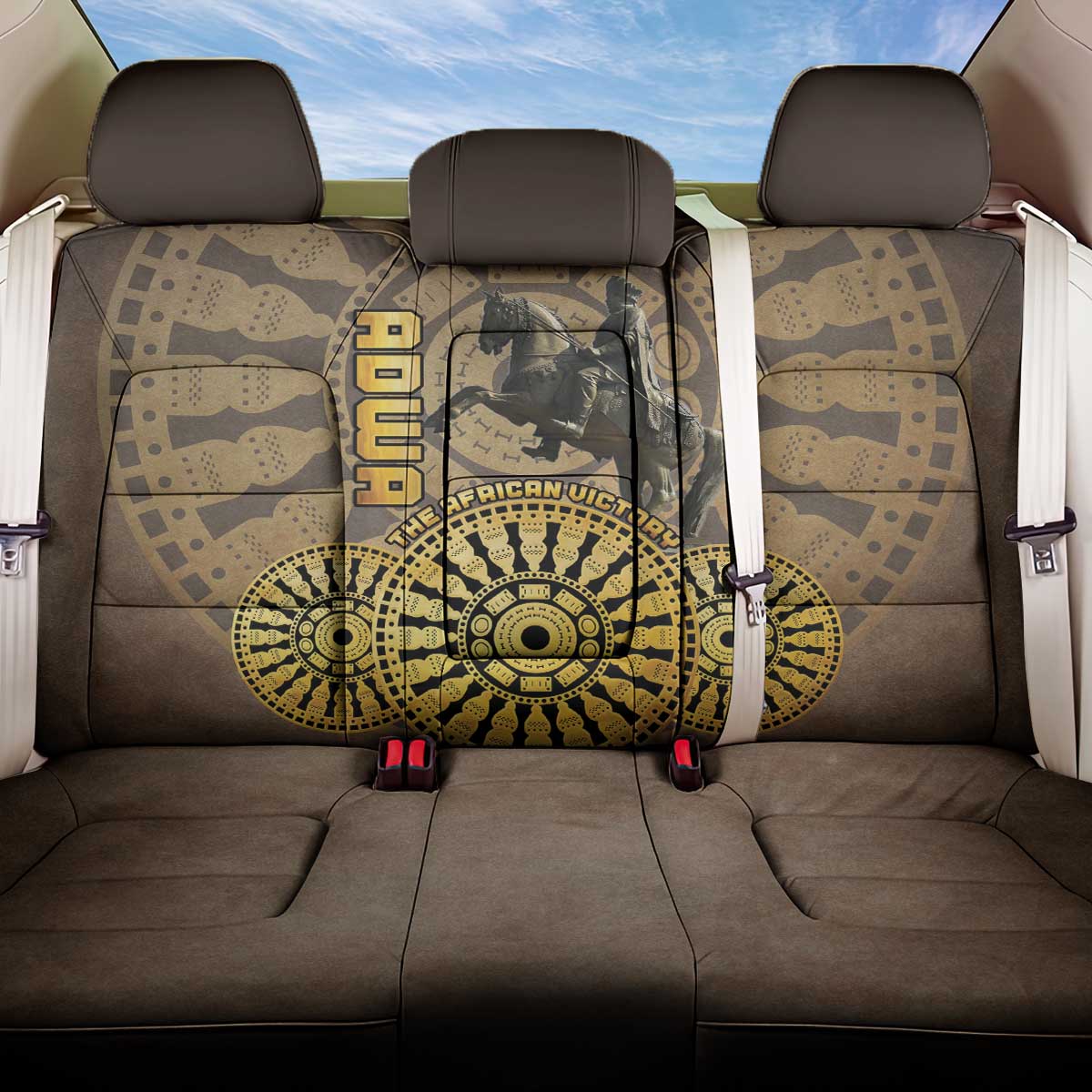 Adwa Victory of Ethiopia Back Car Seat Cover African Victory In The Age Of Empire