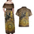 Adwa Victory of Ethiopia Couples Matching Off Shoulder Maxi Dress and Hawaiian Shirt African Victory In The Age Of Empire