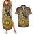 Adwa Victory of Ethiopia Couples Matching Summer Maxi Dress and Hawaiian Shirt African Victory In The Age Of Empire