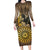 Adwa Victory of Ethiopia Family Matching Long Sleeve Bodycon Dress and Hawaiian Shirt African Victory In The Age Of Empire