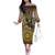 Adwa Victory of Ethiopia Family Matching Off The Shoulder Long Sleeve Dress and Hawaiian Shirt African Victory In The Age Of Empire