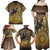 Adwa Victory of Ethiopia Family Matching Off Shoulder Maxi Dress and Hawaiian Shirt African Victory In The Age Of Empire