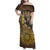 Adwa Victory of Ethiopia Family Matching Off Shoulder Maxi Dress and Hawaiian Shirt African Victory In The Age Of Empire