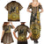 Adwa Victory of Ethiopia Family Matching Summer Maxi Dress and Hawaiian Shirt African Victory In The Age Of Empire