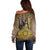 Adwa Victory of Ethiopia Off Shoulder Sweater African Victory In The Age Of Empire