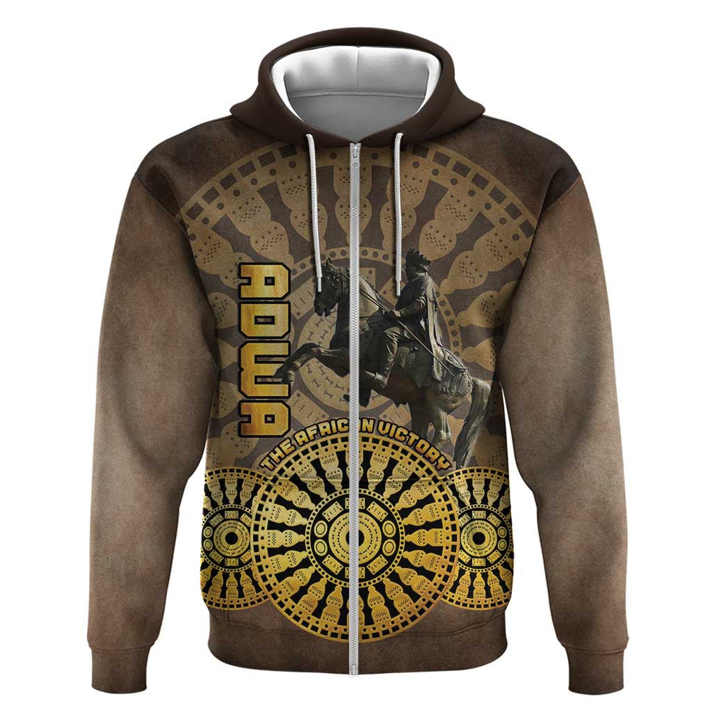 Adwa Victory of Ethiopia Zip Hoodie African Victory In The Age Of Empire - Wonder Print Shop