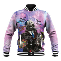 Martin Luther King Jr Baseball Jacket I Have a Dream Graffiti Style - Wonder Print Shop