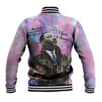 Martin Luther King Jr Baseball Jacket I Have a Dream Graffiti Style - Wonder Print Shop