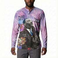 Martin Luther King Jr Button Sweatshirt I Have a Dream Graffiti Style