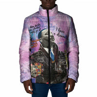 Martin Luther King Jr Padded Jacket I Have a Dream Graffiti Style - Wonder Print Shop