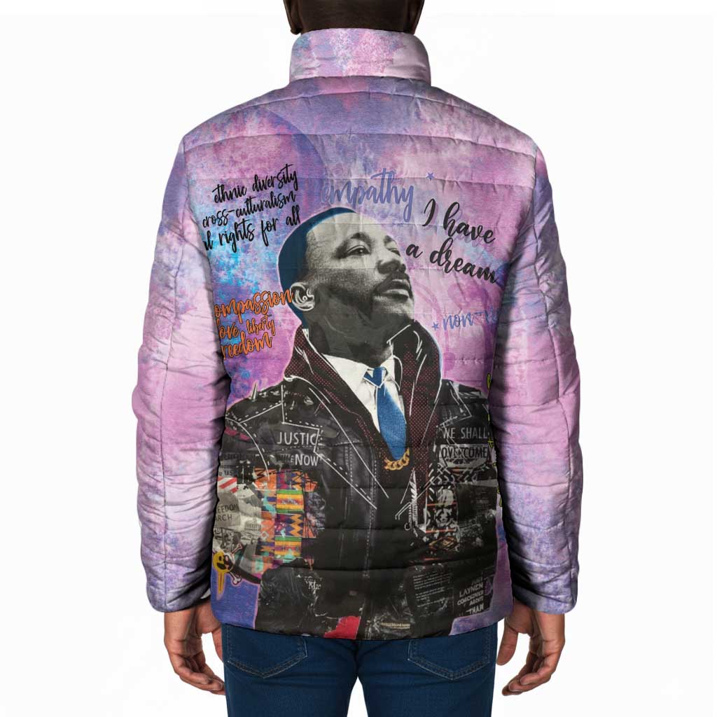 Martin Luther King Jr Padded Jacket I Have a Dream Graffiti Style - Wonder Print Shop