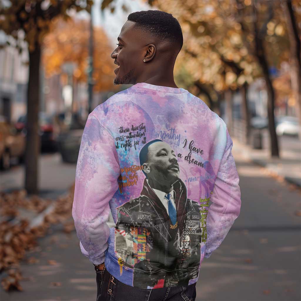 Martin Luther King Jr Sweatshirt I Have a Dream Graffiti Style - Wonder Print Shop