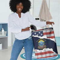 54th Massachusetts Infantry Regiment Laundry Basket American Flag Heritage - Wonder Print Shop
