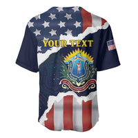 Personalized 54th Massachusetts Infantry Regiment Baseball Jersey American Flag Heritage - Wonder Print Shop