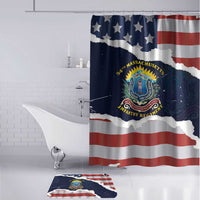 54th Massachusetts Infantry Regiment Bathroom Set American Flag Heritage - Wonder Print Shop