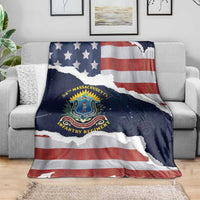 54th Massachusetts Infantry Regiment Blanket American Flag Heritage - Wonder Print Shop