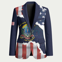 Personalized 54th Massachusetts Infantry Regiment Blazer American Flag Heritage - Wonder Print Shop
