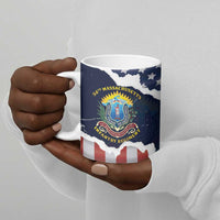 Personalized 54th Massachusetts Infantry Regiment Ceramic Mug American Flag Heritage - Wonder Print Shop