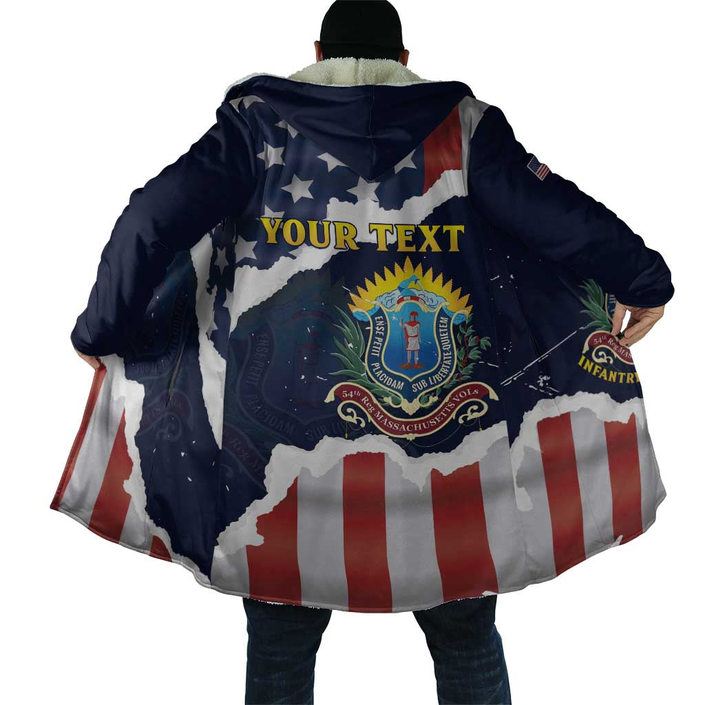 Personalized 54th Massachusetts Infantry Regiment Cloak American Flag Heritage - Wonder Print Shop