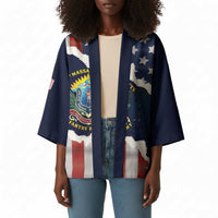 Personalized 54th Massachusetts Infantry Regiment Kimono American Flag Heritage - Wonder Print Shop