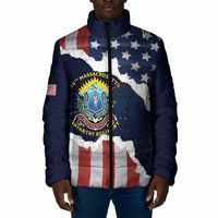 Personalized 54th Massachusetts Infantry Regiment Padded Jacket American Flag Heritage - Wonder Print Shop