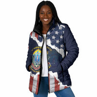 Personalized 54th Massachusetts Infantry Regiment Padded Jacket American Flag Heritage - Wonder Print Shop