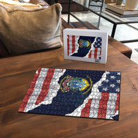 54th Massachusetts Infantry Regiment Puzzle American Flag Heritage - Wonder Print Shop