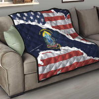 54th Massachusetts Infantry Regiment Quilt American Flag Heritage - Wonder Print Shop