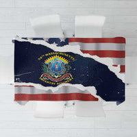 54th Massachusetts Infantry Regiment Tablecloth American Flag Heritage - Wonder Print Shop