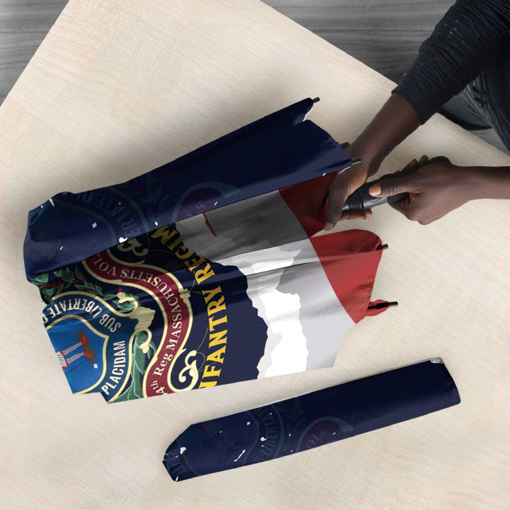 54th Massachusetts Infantry Regiment Umbrella American Flag Heritage - Wonder Print Shop