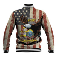 54th Massachusetts Infantry Regiment Baseball Jacket American Eagle - Wonder Print Shop