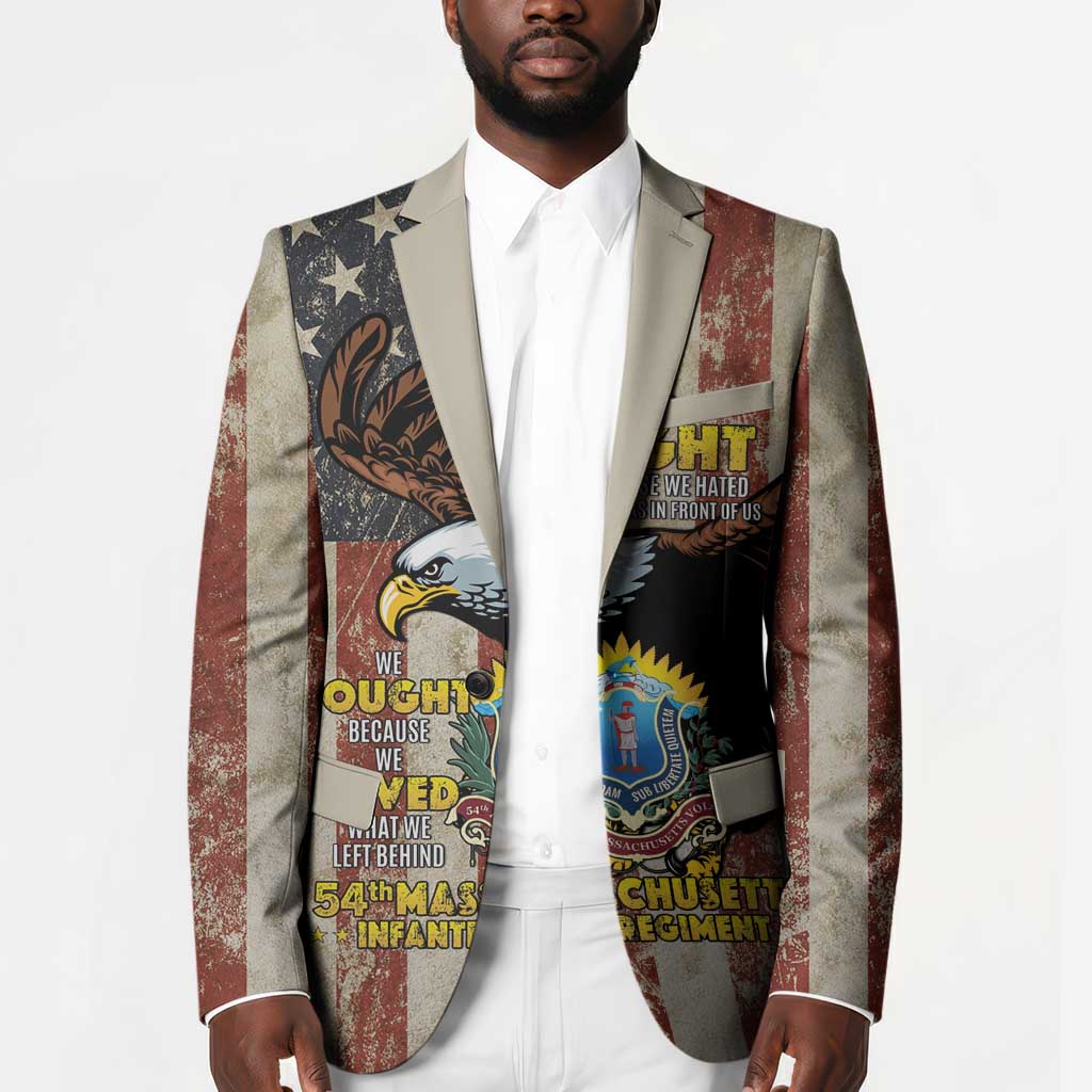 54th Massachusetts Infantry Regiment Blazer American Eagle - Wonder Print Shop
