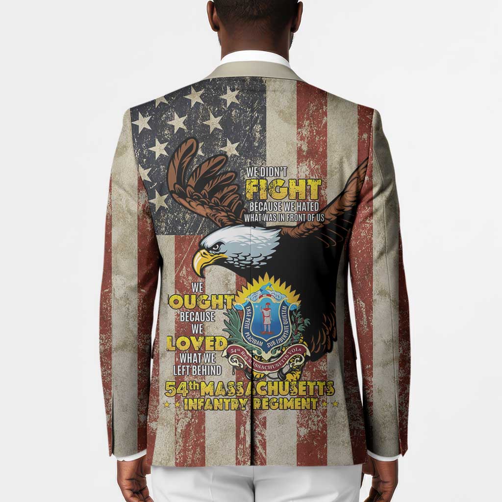 54th Massachusetts Infantry Regiment Blazer American Eagle - Wonder Print Shop