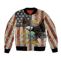 54th Massachusetts Infantry Regiment Bomber Jacket American Eagle - Wonder Print Shop