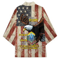 54th Massachusetts Infantry Regiment Kimono American Eagle - Wonder Print Shop