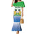 Personalised Sierra Leone Family Matching Mermaid Dress and Hawaiian Shirt Happy Independence Day