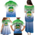 Personalised Sierra Leone Family Matching Puletasi and Hawaiian Shirt Happy Independence Day